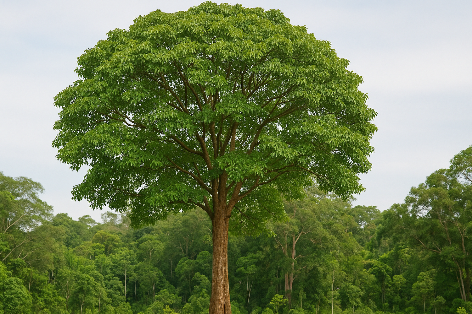 Myroxylon balsamum tree from which Peru Balsam is extracted